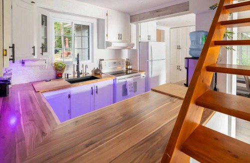 Nominingue Ski Chalet | L`Oasis Zen bord de L`eau, Spa,Foyer
