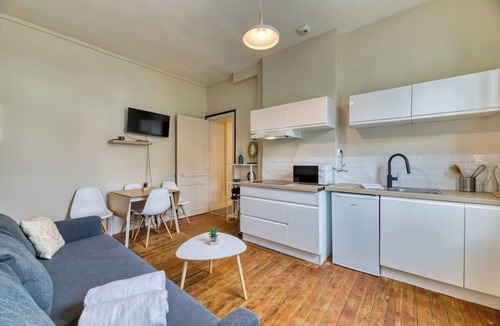 Gare-Jouvenet Apartment | L'Oiseau Blanc : un petit nid proche de la gare !