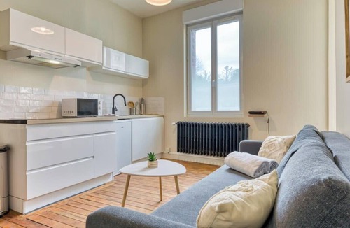 Gare-Jouvenet Apartment | L'Oiseau Blanc : un petit nid proche de la gare !