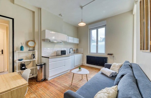 Gare-Jouvenet Apartment | L'Oiseau Blanc : un petit nid proche de la gare !