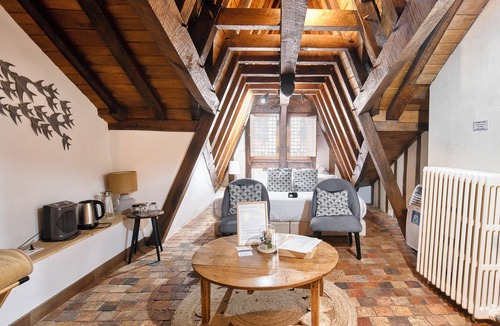 Downtown Angers House | L'Oisellerie historic half-timbered house, Angers town center.
