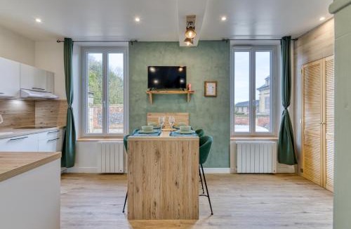 Fecamp Apartment | L'olivier Studio Lumineux avec agréable terrasse