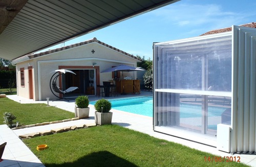 Muret House | L'Olivier Tropical indoor pool, spa, sauna