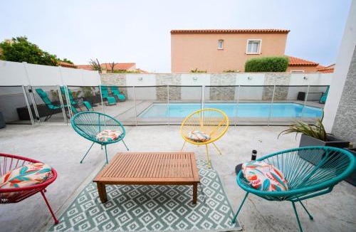 Saint-Laurent-de-la-Salanque Villa | L'Onde calme, charmante villa avec piscine