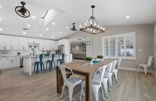 Paradise Valley Village House | L2 EV, 5Br 3Ba, 2 Master Suites, Split Floorplan, Dog, Heated Pool on Large Lot