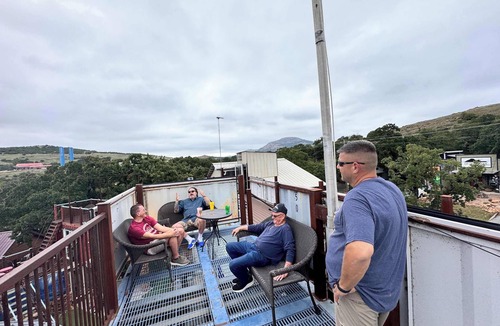 Medicine Park House | L2 Village Vista SkyStack—Rooftop Patio View Sleeps 7