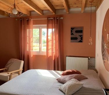 Garganvillar Bed & Breakfast | la bastilac chambre terracotta