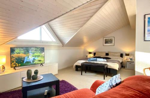 Plan-les-Ouates Bed & Breakfast | La Belle-Vie Genève - Suite Deluxe & salle de bains privée