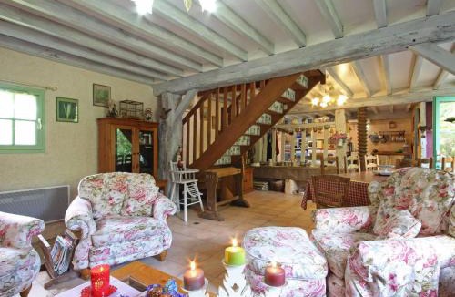 Sainte-Opportune House | La Bergerie: Maison ancienne avec jardin anglais, 2 chambres - FR-1-497-35