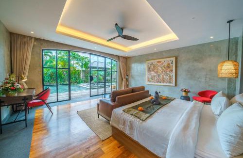 Pererenan Villa | La Boheme Mansion - Unreal 8BR Mansion with 25m Pool, Gym, Home Cinema