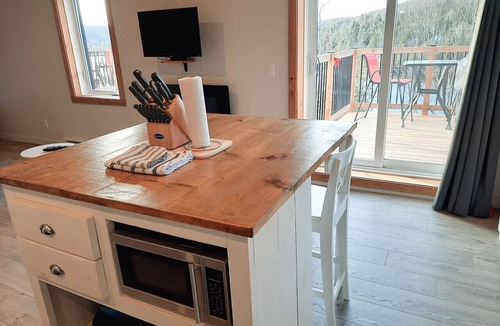 Sainte-Lucie-des-Laurentides Apartment | La Sagesse - Le loft avec vue WOW sur le lac