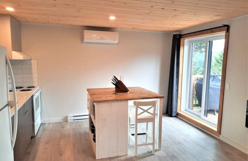 Sainte-Lucie-des-Laurentides Apartment | La Passion #204 - Loft avec balcon privé et vue