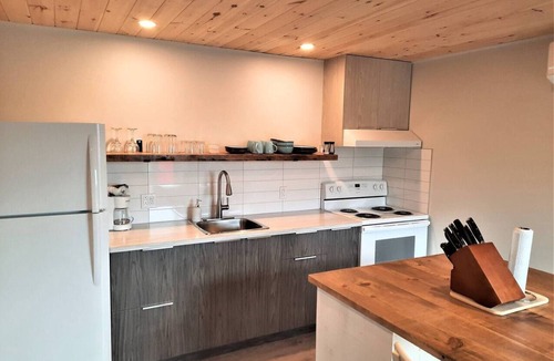 Sainte-Lucie-des-Laurentides Apartment | La Passion #204 - Loft avec balcon privé et vue