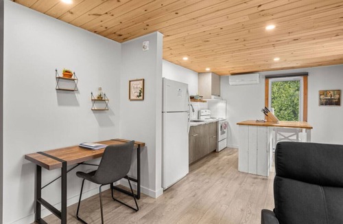 Sainte-Lucie-des-Laurentides Apartment | La Bienveillance #202 - Loft nature avec bureau