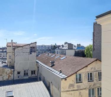 Quartier de la Porte-Saint-Denis Apartment | La Cabane Parisienne - Au centre de Paris - Lumineux - Vue panoramique