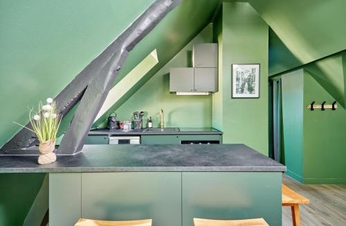 Pont-Audemer Apartment | La Cabane Verte - Hypercentre - Pont Audemer