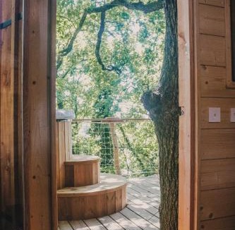 Coudures Other | La Cabanoun, cabane perchée vue lac