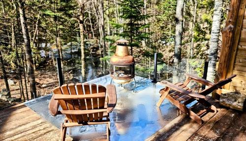 Saint-Alexis-des-Monts Ski Chalet | La Cache de l'Ours - Thermal Experience Spa&Sauna