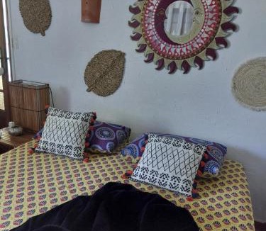 Ongles House | La Campagne de Lili - Chambre et Cuisine sur Terrasse privée