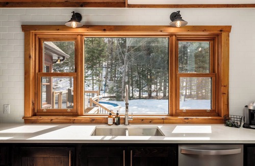 Saint-Faustin-Lac-Carre Ski Chalet | La Canopée | Spa | Piscine privé chauffé| Plein-air Mont-Blanc/Mont-Tremblant