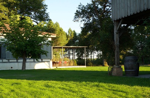 Arengosse House | La Canopée des Landes: 25 beds, 4 houses, 2 swimming pools in the heart of the forest