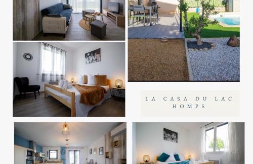 Homps Villa | La casa du lac vue imprenable