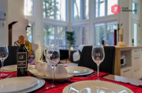 Pont-Rouge House | La Casa Ibéricos - Chalet Animaux acceptés à Pont Rouge - Resort près de Québec