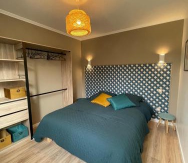 Les Veneurs House | la casa verde 2 chambres 2 salles de bain 2 wc jardin