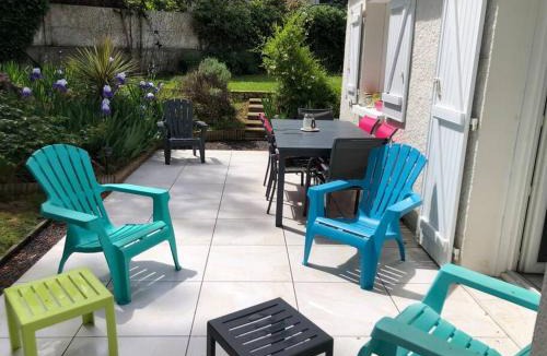 Jard-sur-Mer House | La chambre bleue
