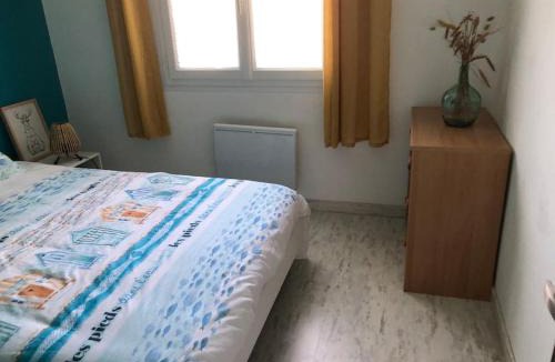 Jard-sur-Mer House | La chambre bleue