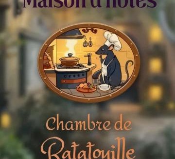 Isles-les-Villenoy Bed & Breakfast | La Chambre de Ratatouille Disney