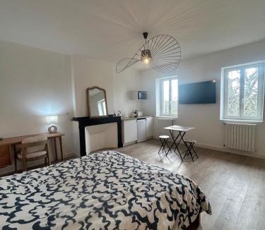 Bouloc Apartment | La chambre des Bétirats calme à la campagne