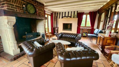 Auzouville-sur-Saane House | La Charreterie - Maison de charme avec jardin & aire de jeux - Côte d'Albâtre