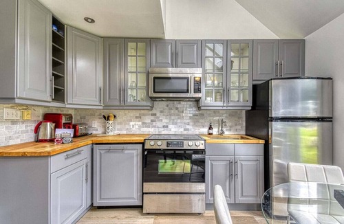 Mont-Tremblant Pedestrian Village Apartment | La Chouette: Ski out Condo on the Voyageur Trail!