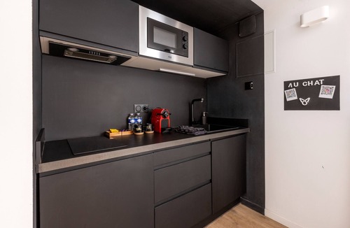 Old Lille Apartment | La Citadelle, backyard duplex apartment