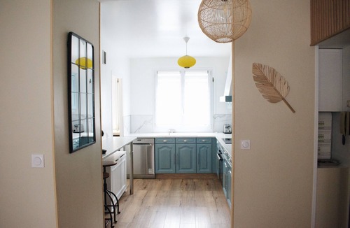 Cote Ouest Ormeaux Apartment | La Citadine Havraise, Centre-ville Coty. Idéal Pour les Familles , 4 Chambres,
