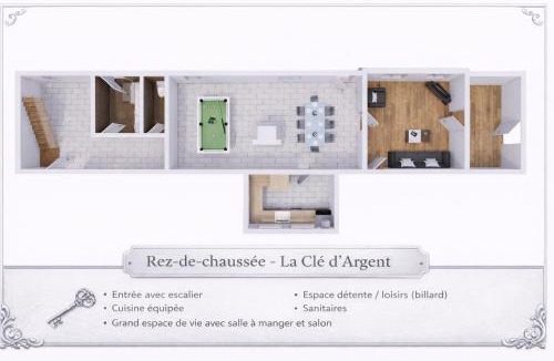 Jumieges Villa | La Cle d Argent Elegante Maison Normande avec Jacuzzi et Jardin
