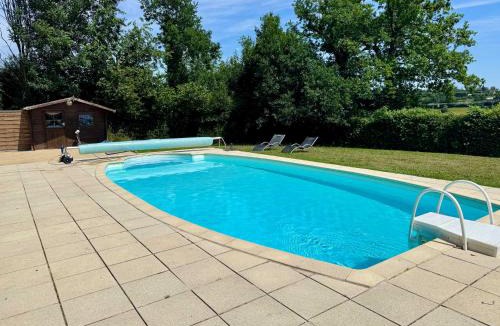 Hambye House | La Clef Decamp La Longère 1750 Hambye piscine grand jardin
