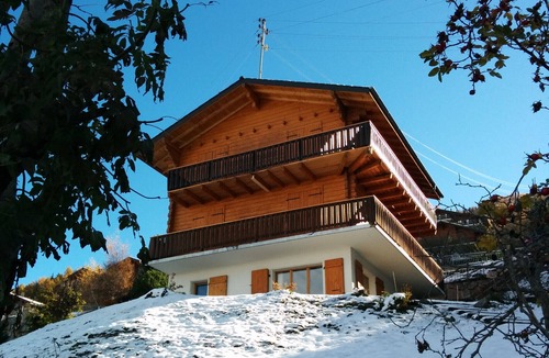 Veysonnaz Apartment | La Crettaz app.dans chalet - SUNNY apartment 6 p
