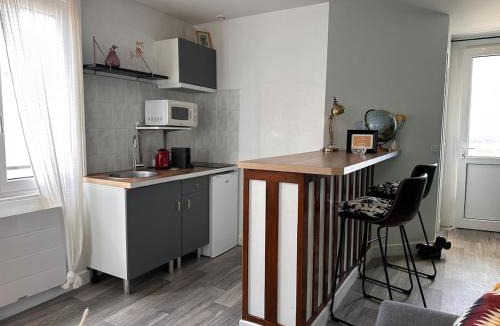 La Celle-sous-Gouzon Apartment | La Deauvillaise avec Terasse, Spa & Sauna