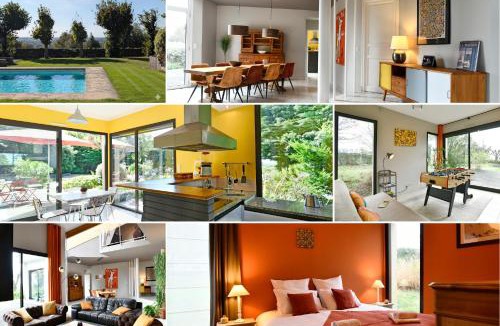 Savenay Villa | La Dolce Villa, Grande maison piscine 12 personnes
