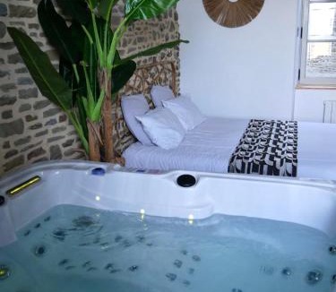 Centre ville - Urbanistes Apartment | La douce nuit appartement jacuzzi fougères