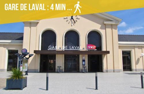 Laval Apartment | La Fabrik, Studio, Proche Gare, Netflix