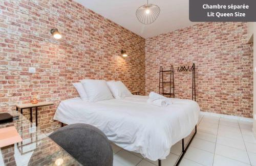 Douai Apartment | La Fabrique - Spacieux - Calme - Confort