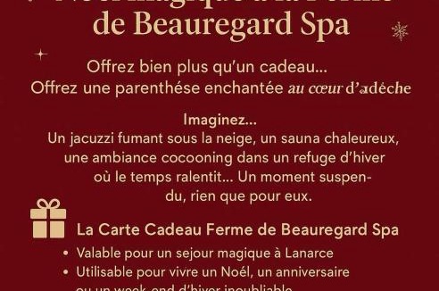 Lanarce House | La Ferme de Beauregard SPA -LANARCE 07660 - jacuzzi et sauna