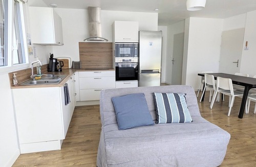 Verton House | La Gloriette, 56 m2, 10 min from Berck, rated 3 stars