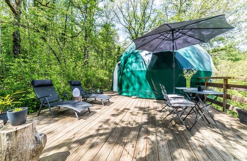 La Dornac Ski Chalet | "La Grande Ourse" - Luxury Dome 40 m² – Jacuzzi