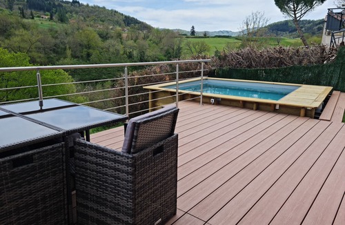 Villeneuve-dʼAllier House | La grange à VITTAL with swimming pool