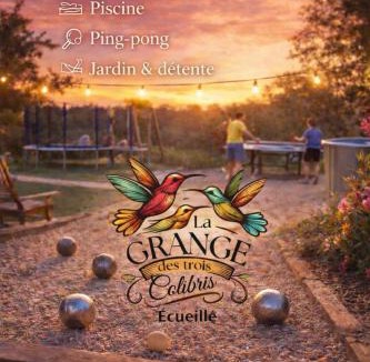 Ecueille Apartment | La grange des 3 colibris
