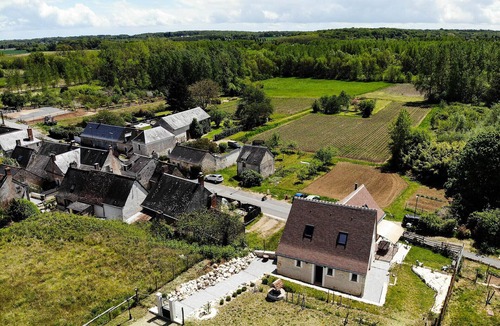 Sache House | La Grange/House 5/6p. cosy nature near Azay